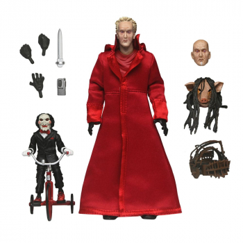 Ultimate Jigsaw Killer (Red Robe) Actionfigur, Saw, 18 cm