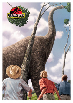 Jurassic Park Art Print