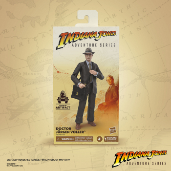 Doctor Jürgen Voller Actionfigur Adventure Series, Indiana Jones und das Rad des Schicksals, 15 cm