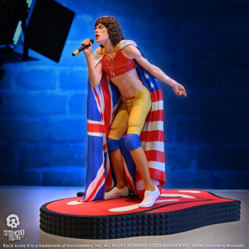 Mick Jagger (Tattoo You Tour 1981) Statue 1:9 Rock Iconz, The Rolling Stones, 22 cm