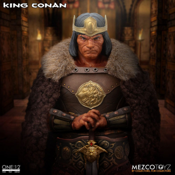 King Conan Actionfigur 1:12 Mezco, Conan der Barbar, 17 cm