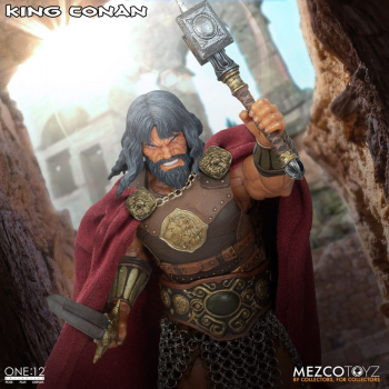 King Conan Action Figure 1/12 Mezco, Conan the Barbarian, 17 cm