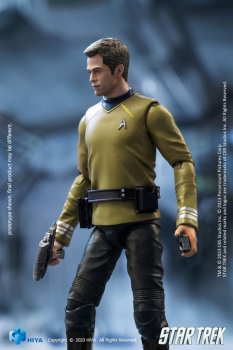 James T. Kirk Actionfigur 1:18 Exquisite Mini, Star Trek (2009), 10 cm