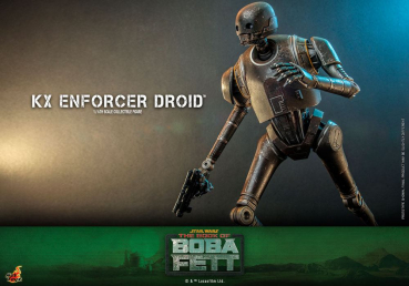 KX Enforcer Droid Actionfigur 1:6 Television Masterpiece Series, Star Wars: The Book of Boba Fett, 36 cm