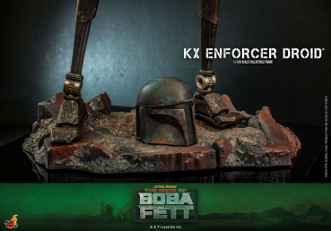 KX Enforcer Droid Actionfigur 1:6 Television Masterpiece Series, Star Wars: The Book of Boba Fett, 36 cm