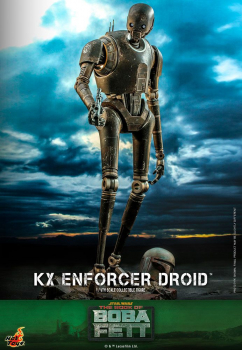 KX Enforcer Droid Actionfigur 1:6 Television Masterpiece Series, Star Wars: The Book of Boba Fett, 36 cm