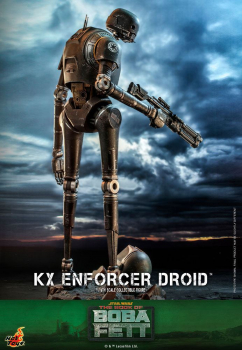 KX Enforcer Droid Actionfigur 1:6 Television Masterpiece Series, Star Wars: The Book of Boba Fett, 36 cm