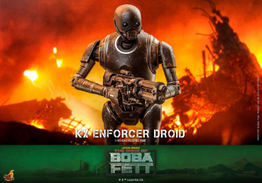 KX Enforcer Droid Actionfigur 1:6 Television Masterpiece Series, Star Wars: The Book of Boba Fett, 36 cm