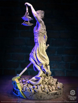 Lady Justice Statue Rock Iconz On Tour, Metallica, 30 cm