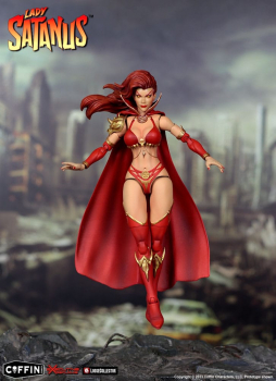 Lady Satanus Actionfigur 1:12, 15 cm