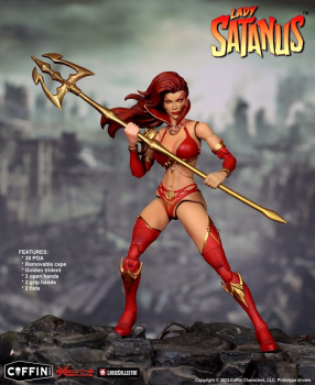 Lady Satanus Action Figure 1/12, 15 cm