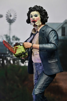 Ultimate Leatherface (Pretty Woman Mask) Action Figure 50th Anniversary, The Texas Chain Saw Massacre, 18 cm