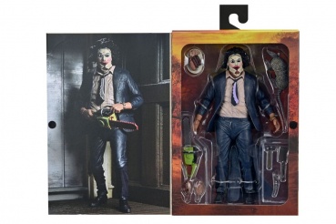 Ultimate Leatherface (Pretty Woman Mask) Action Figure 50th Anniversary, The Texas Chain Saw Massacre, 18 cm