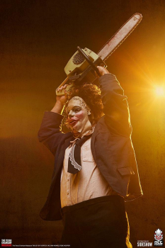 Leatherface (Pretty Woman Mask) Statue 1:3, Texas Chainsaw Massacre, 84 cm