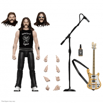 Lemmy Kilmister (Classic Era) Action Figure Ultimates, Motörhead, 18 cm