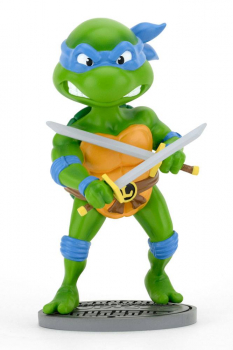 Leonardo Wackelkopf-Figur Head Knocker, Teenage Mutant Ninja Turtles, 17 cm