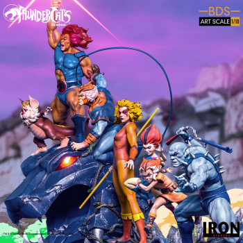 Lion-O & Snarf Art Scale