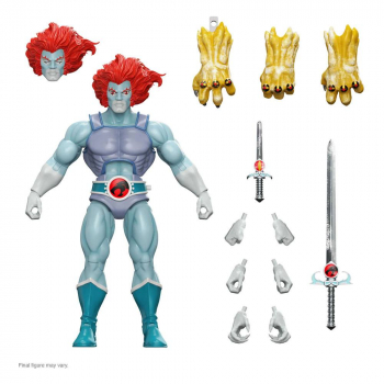 Lion-O (Hook Mountain Ice) Actionfigur Ultimates SDCC Exclusive, ThunderCats, 18 cm