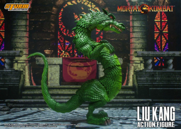 Liu Kang Actionfigur 1:12, Mortal Kombat, 18 cm