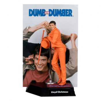 Lloyd Christmas Vinyl-Figur Movie Maniacs Gold Label, Dumm und Dümmer, 15 cm