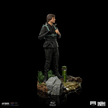 Luke Skywalker & Grogu (Training Ver.) Statue 1:10 Art Scale, Star Wars: The Book of Boba Fett, 20 cm