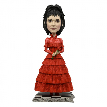 Lydia Deetz (Wedding Dress) Head Knocker Bobble-Head, Beetlejuice Beetlejuice, 20 cm