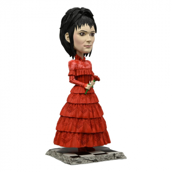 Lydia Deetz (Wedding Dress) Head Knocker Bobble-Head, Beetlejuice Beetlejuice, 20 cm