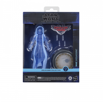 Mae (Assassin) Action Figure Black Series Holocomm Collection Exclusive, Star Wars: The Acolyte, 15 cm