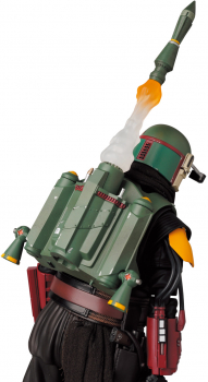 Boba Fett (Recovered Armor) Actionfigur MAFEX, Star Wars: The Mandalorian, 16 cm