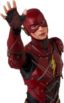 The Flash Actionfigur MAFEX, Zack Snyder's Justice League, 16 cm