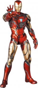 Iron Man Mark 85 (Battle Damage) Actionfigur MAFEX, Avengers: Endgame, 16 cm