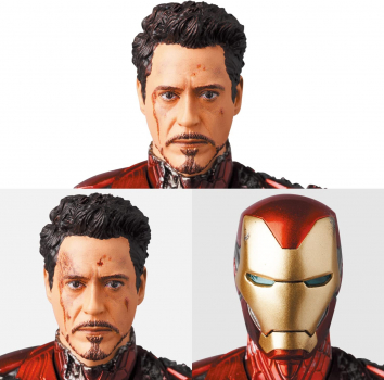 Iron Man Mark 85 (Battle Damage) Action Figure MAFEX, Avengers: Endgame, 16 cm