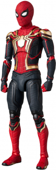 Spider-Man (Integrated Suit) Actionfigur MAFEX, Spider-Man: No Way Home, 15 cm