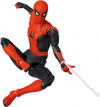 Spider-Man (Upgraded Suit) Actionfigur MAFEX, Spider-Man: No Way Home, 15 cm