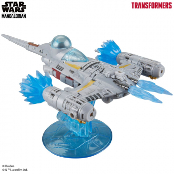 The Mandalorian / N-1 Starfighter Action Figure, Star Wars x Transformers, 19 cm