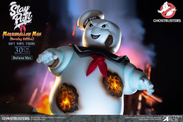 Stay Puft Marshmallow Man (Burning Edition) Vinyl Figure Deluxe Version, Ghostbusters, 30 cm