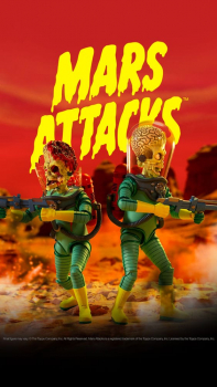 Martian Actionfigur Ultimates, Mars Attacks!, 18 cm