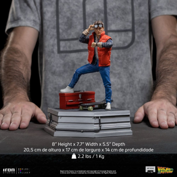 Marty McFly Statue 1:10 Art Scale, Zurück in die Zukunft, 21 cm