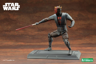 Darth Maul Statue 1:7 ArtFX, Star Wars: The Clone Wars, 26 cm