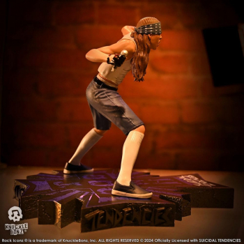 Mike Muir Statue 1:9 Rock Iconz, Suicidal Tendencies, 22 cm