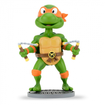 Michelangelo Head Knocker Bobble-Head, Teenage Mutant Ninja Turtles, 17 cm