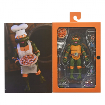 Ultimate Michelangelo (Cartoon) Actionfigur VHS Style, Teenage Mutant Ninja Turtles, 18 cm