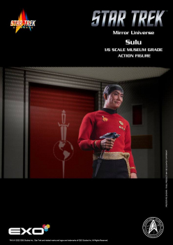 Mirror Universe Sulu Actionfigur 1:6, Star Trek TOS, 28 cm