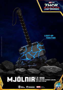 Mjolnir Statue Life-Size, Thor: Love and Thunder, 53 cm