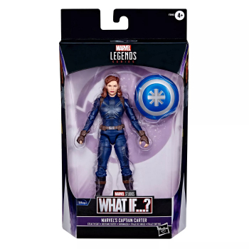 Captain Carter (Stealth Suit) Actionfigur Marvel Legends Exclusive, What If...?, 15 cm