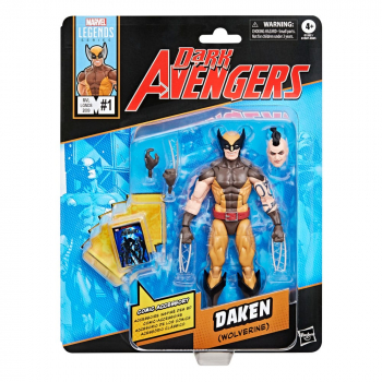 Daken (Wolverine) Actionfigur Marvel Legends Retro Collection, Dark Avengers, 15 cm