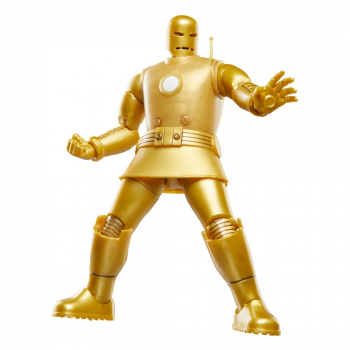 Iron Man (Model 01-Gold) Action Figure Marvel Legends Retro Collection, 15 cm