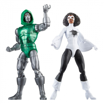 Captain Marvel vs. Doctor Doom Actionfiguren-Doppelpack Marvel Legends, Avengers 60th Anniversary, 15 cm