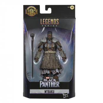 M'Baku Action Figure Marvel Legends Legacy Collection Exclusive, Black Panther, 15 cm
