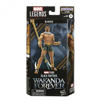 Black Panther Actionfiguren Marvel Legends Wave 3 (Attuma BAF), Black Panther: Wakanda Forever, 15 cm